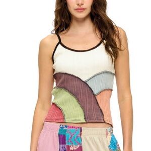 Ribbed Tank Top Boho Vibes